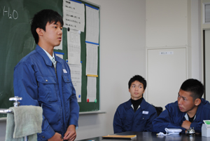 4年連続100%達成 和工化学技術科就職内定率