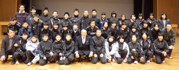 紀美野町選手団