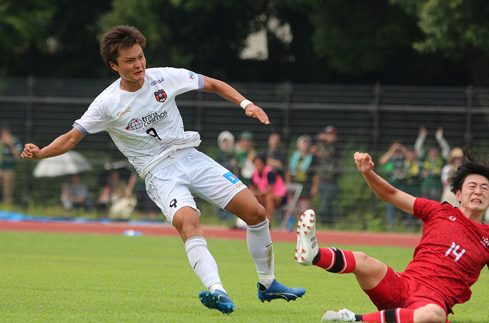 大会２試合で３ゴールと攻撃陣をけん引した和田選手（c２０２４ARTERIVO WAKAYAMA）