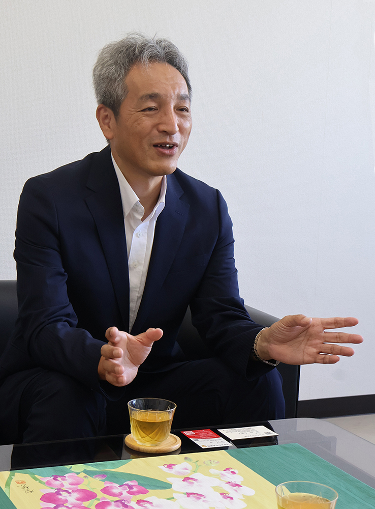 和歌山への期待を話す塩士所長