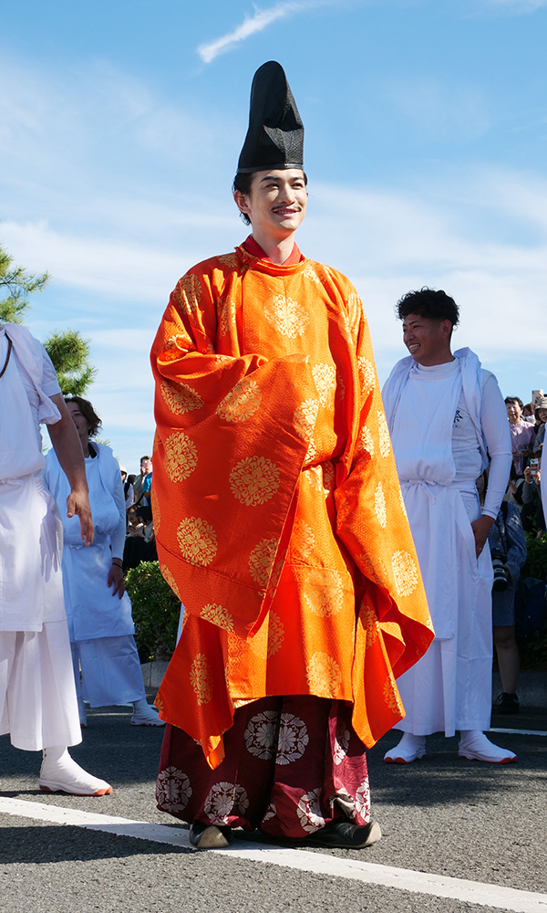 藤原公任に扮した町田啓太さん