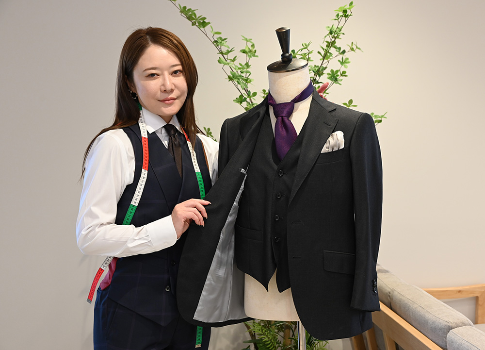 「最高の一着をお届けします」と木村さん
