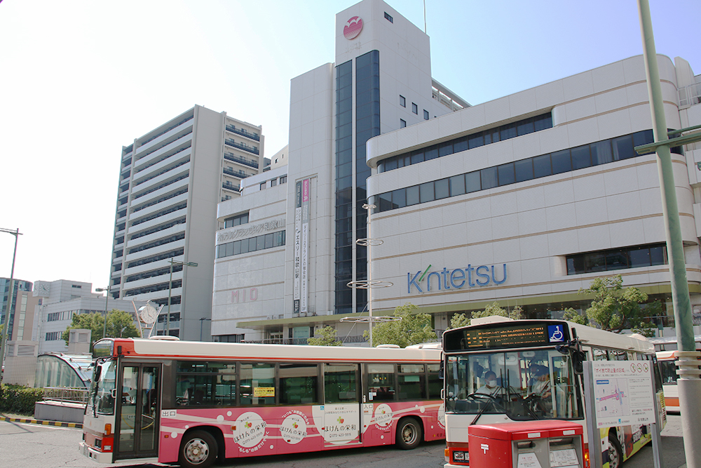 県内最高路線価の「和歌山市友田町5丁目(JR和歌山駅前)」付近