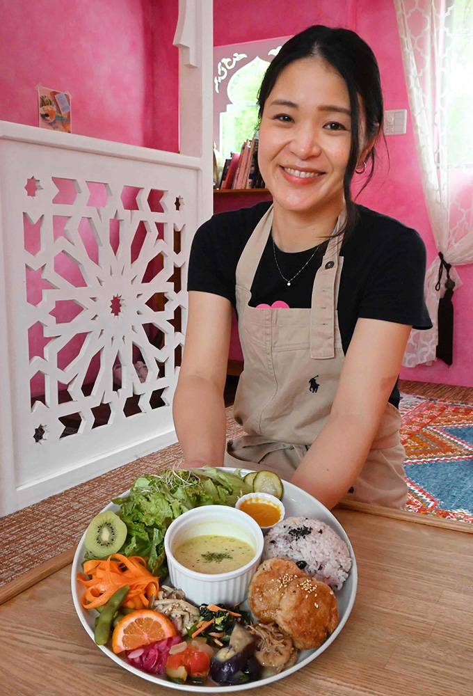 「旬の野菜がたっぷりです」と森さん