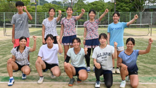 上位入賞目指す 慶風テニス部インターハイへ | わかやま新報