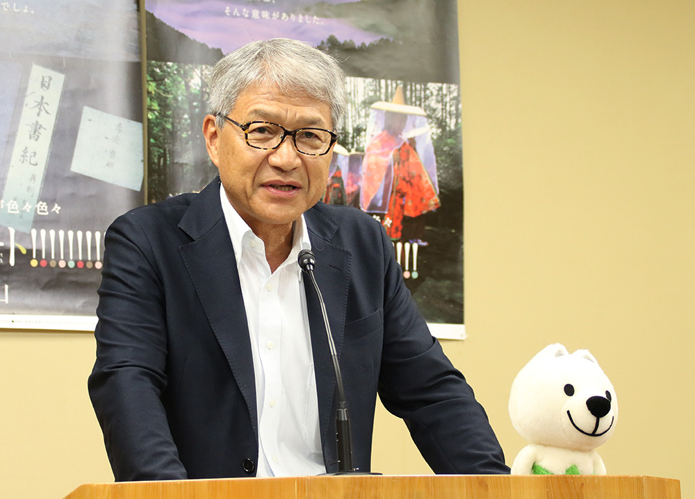 在外県人会の活性化に期待を寄せる宮﨑知事