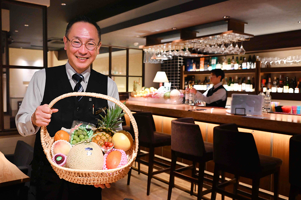 「フルーツの魅力を楽しんで」と小山さん