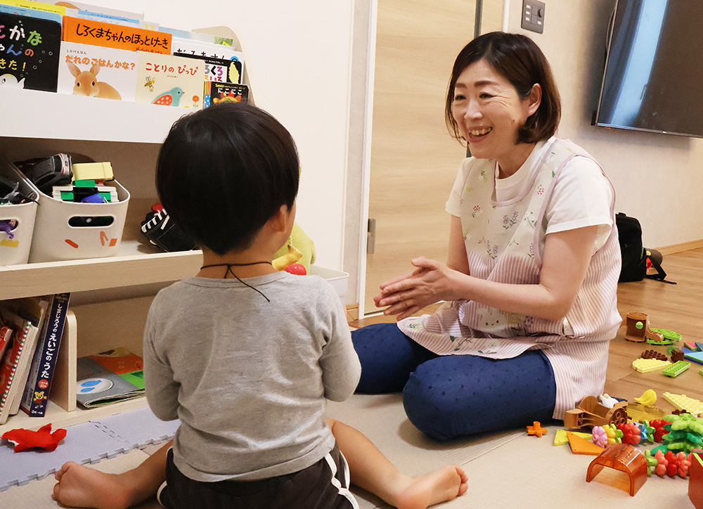 訪問型病児保育を始めた福田さん