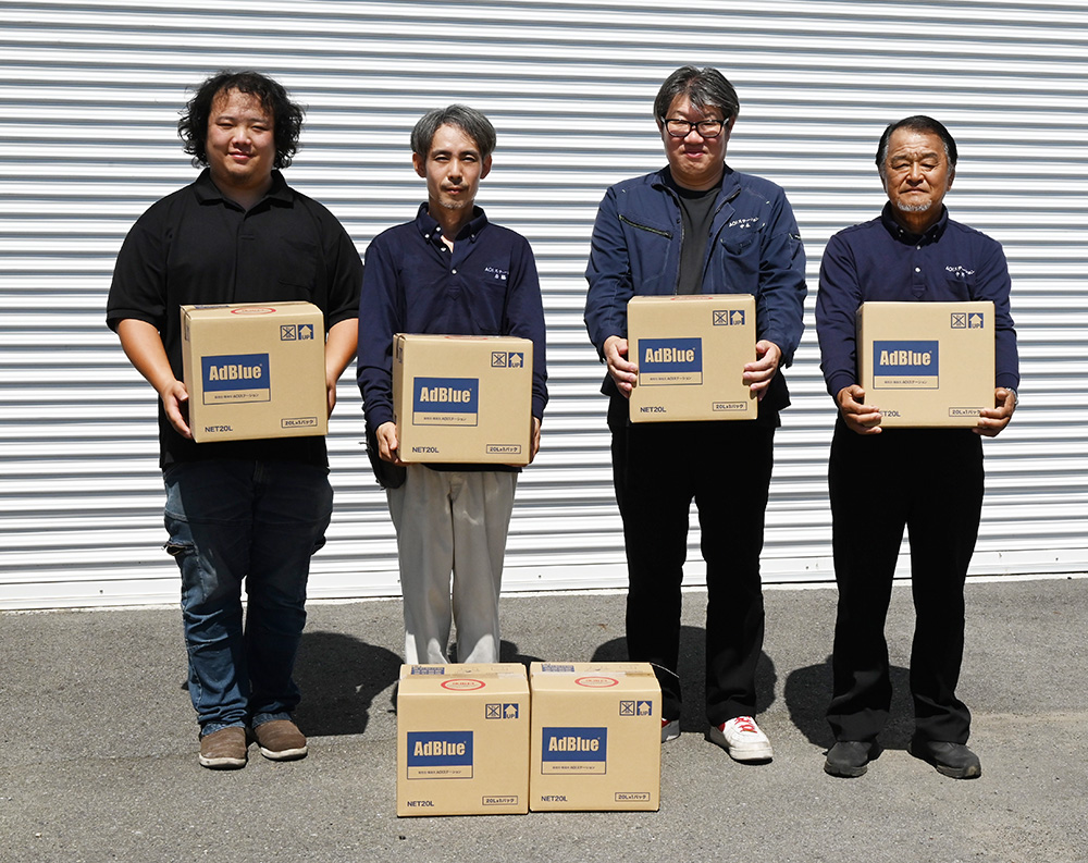 「一度使ってみてください」と中野建設の皆さん