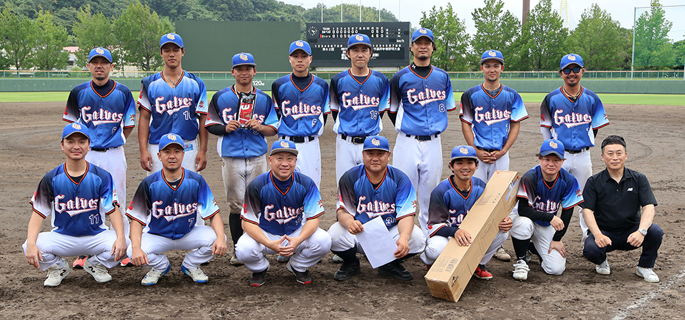 準優勝のガルベスボンバーの皆さん