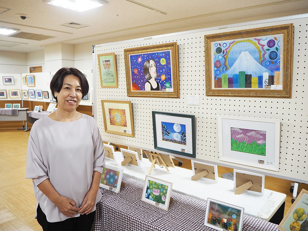 作品とメアスさん