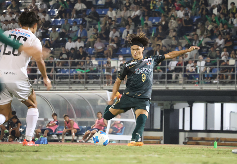後半45分、和田が自ら獲得したFKで2点目を追加した