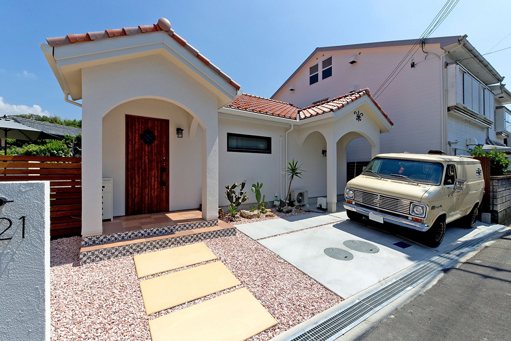 カリフォルニアスタイルの住宅（パームスプランニング提供）