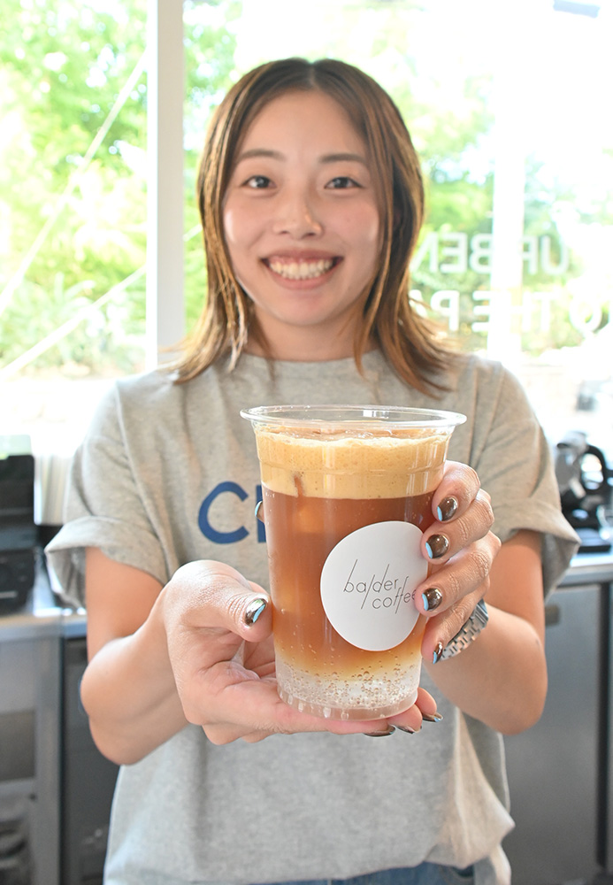 浅いいりのコーヒーが味わえます