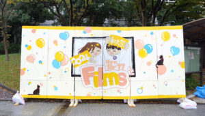 昨年の大学祭(同学大学祭実行委員会提供)