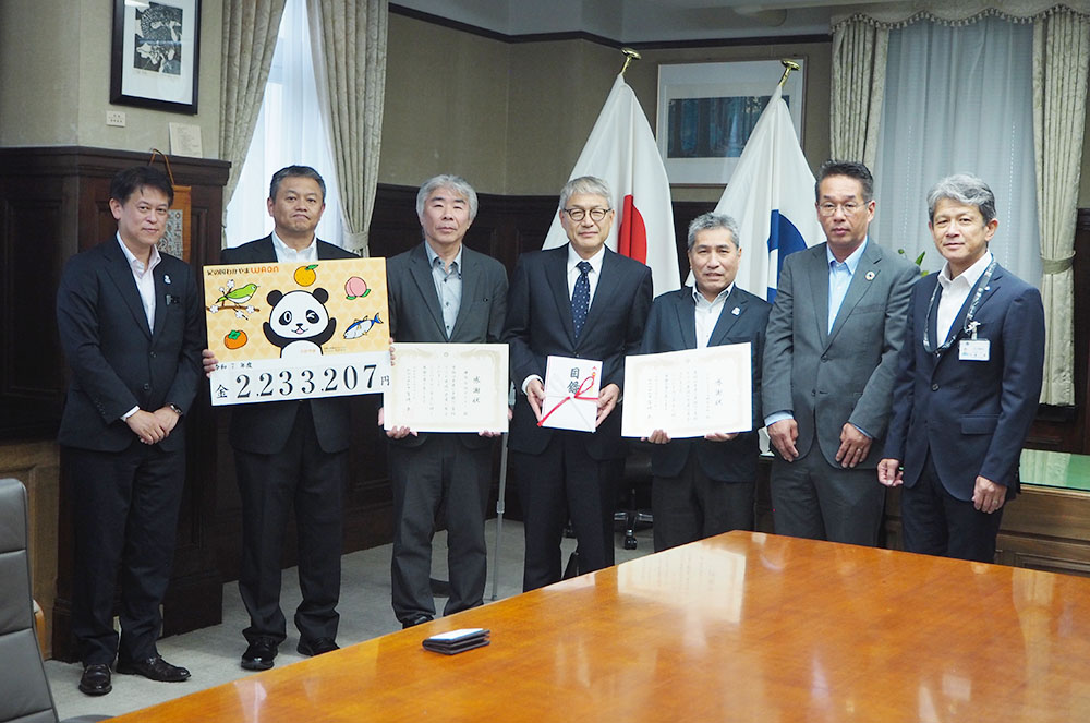 イオン、ダイエー近畿支社の皆さんと宮﨑知事