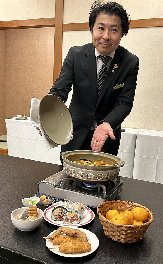 「ほっこり温かいひとときを」と薮内さん