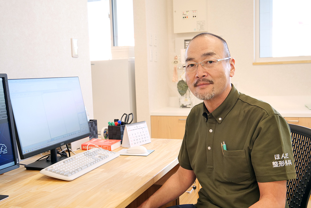 地域に根差した治療をする本田院長