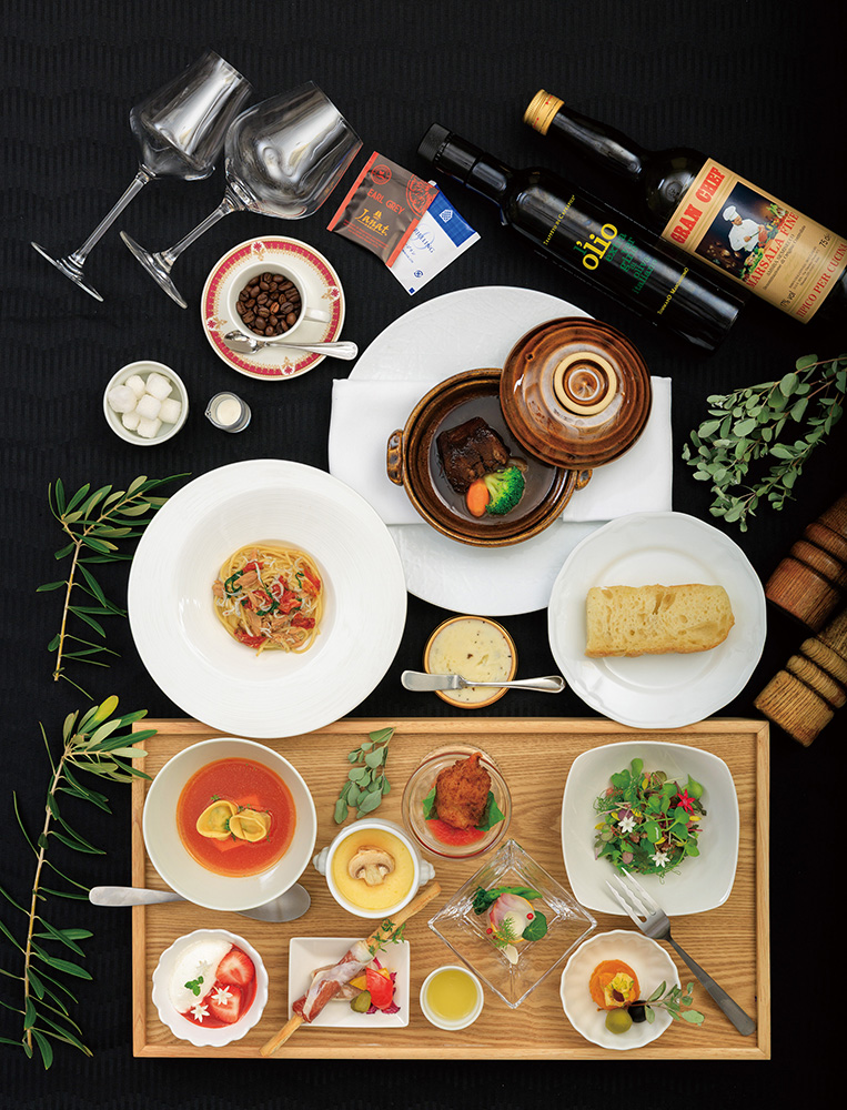 イタリアン御膳（イメージ、ホテルアバローム紀の国提供）