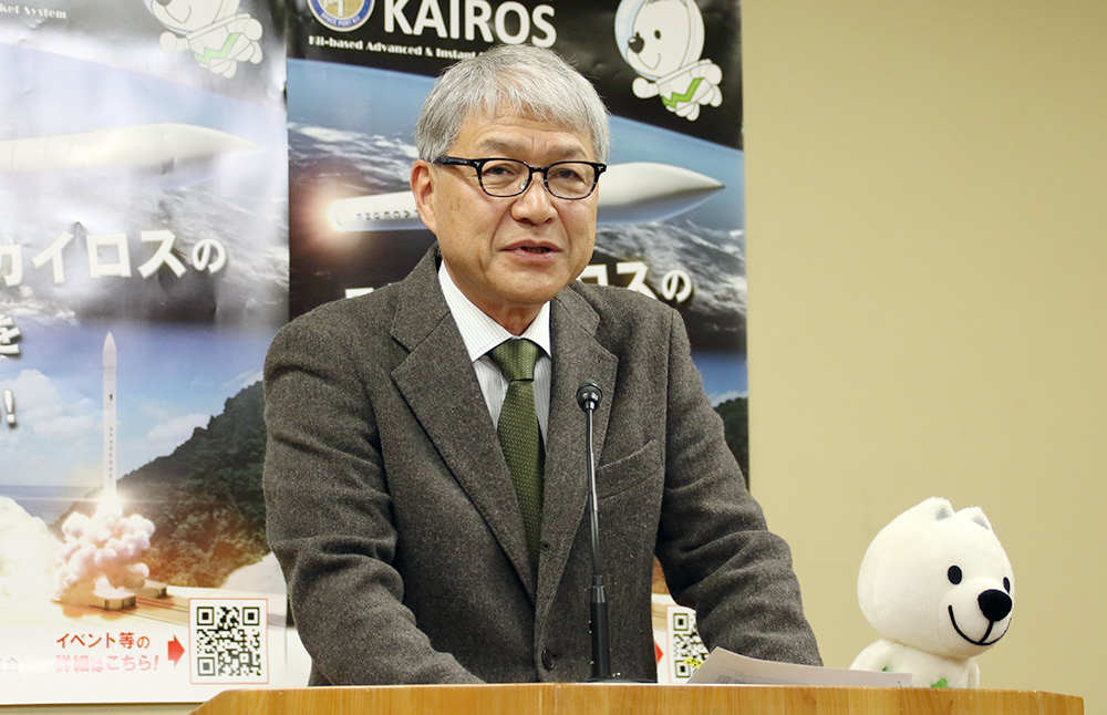 高級宿泊施設整備計画に期待を示す宮﨑知事