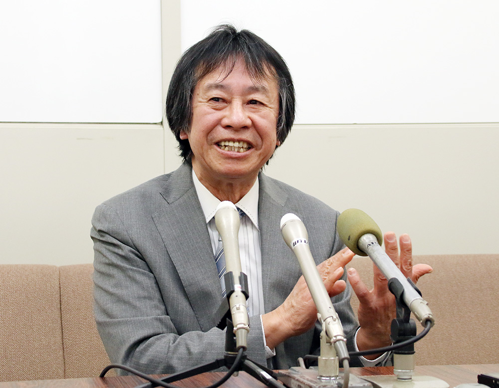 ２区の畑野氏（２１日）