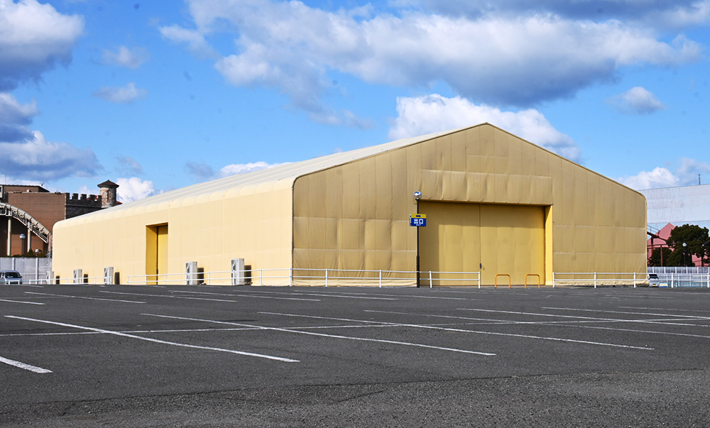 和歌山市の開票所となる和歌山マリーナシティイベントホール
