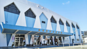 命名権者が決まった県立体育館