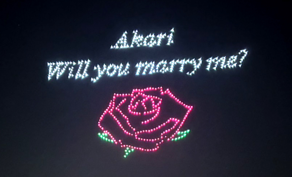 プロポーズの特別演出も