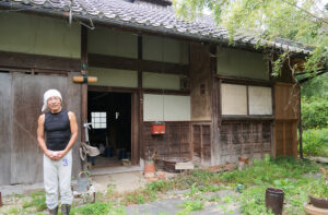 荒廃した生誕地の再生に挑む松山さん