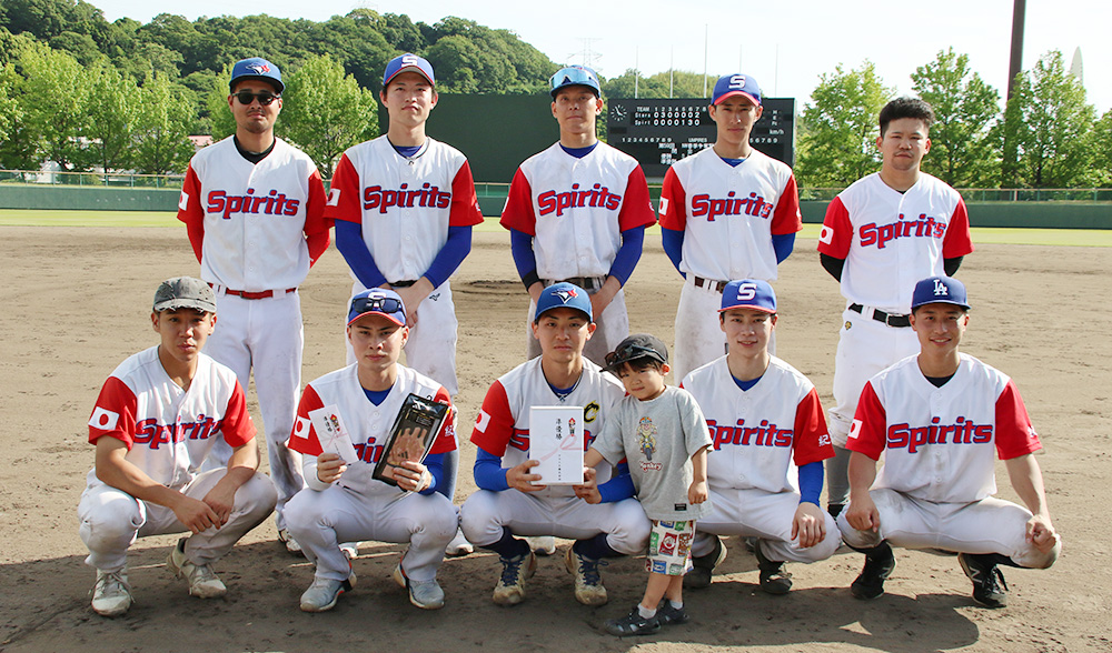 準優勝の「Spirits」