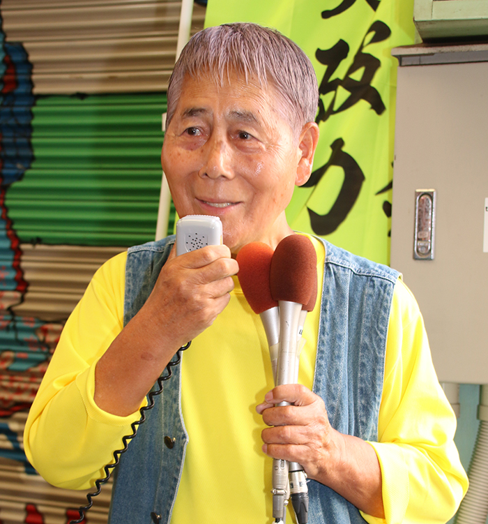 旅田卓宗候補(81)