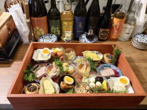 １５種類から選べるおばんざい