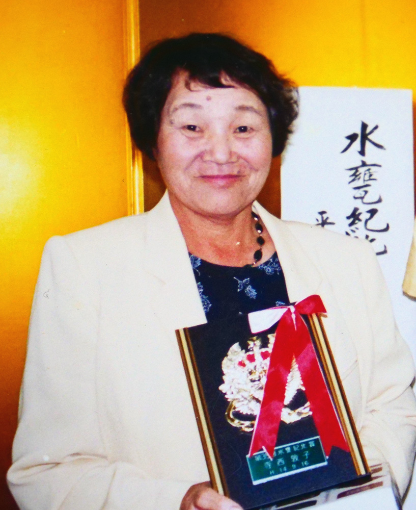 戦争孤児たちに弁当を分け与えた日を振り返る寺西さん