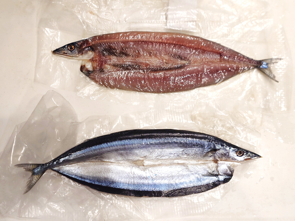 県内で製造される「灰干しさんま」