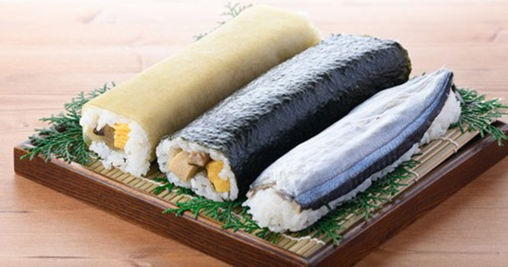 「昆布寿司」(一番左)
