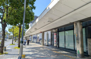 再開発準備組合が解散した友田町3丁目地区周辺